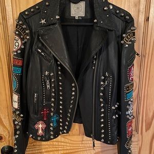 Double D Ranch Leather Jacket